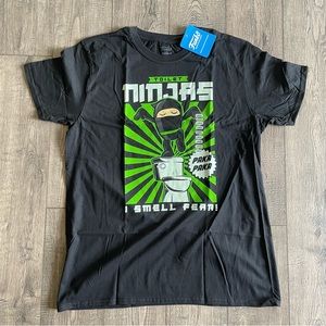 BNWT Toilet Ninjas: I Smell Fear Tee Funko Pop Tee  🥷